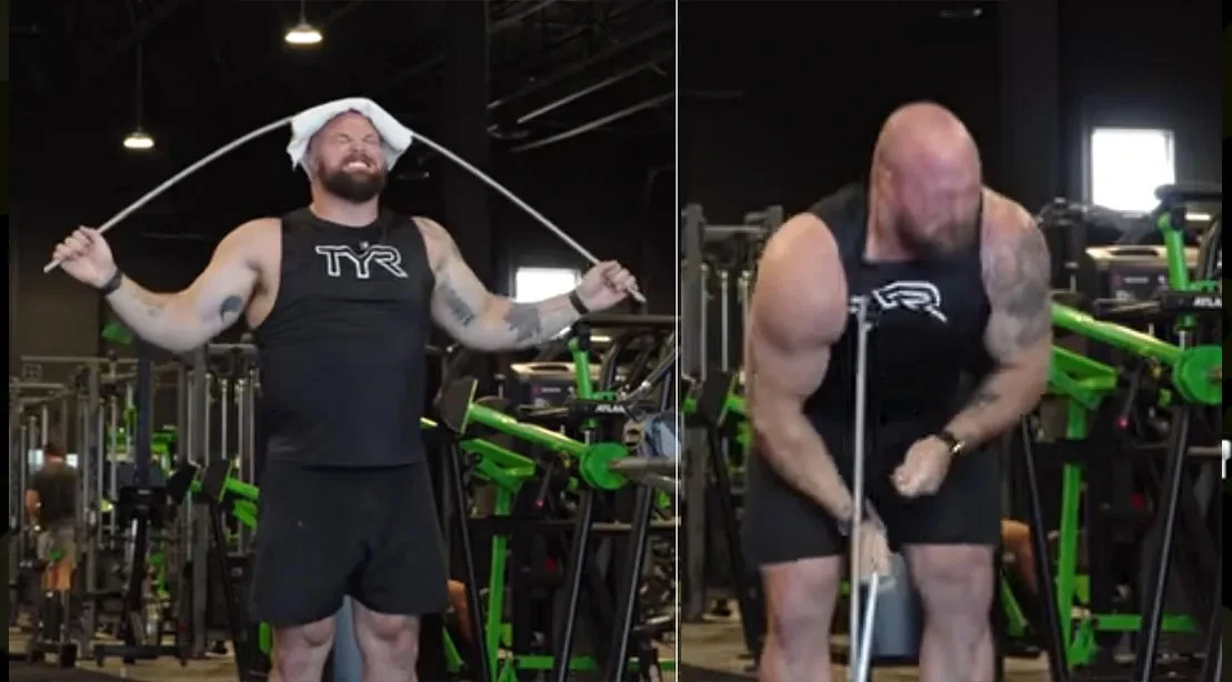World’s Strongest Man Mitchell Hooper Suffers Gym Accident During Rebar Challenge